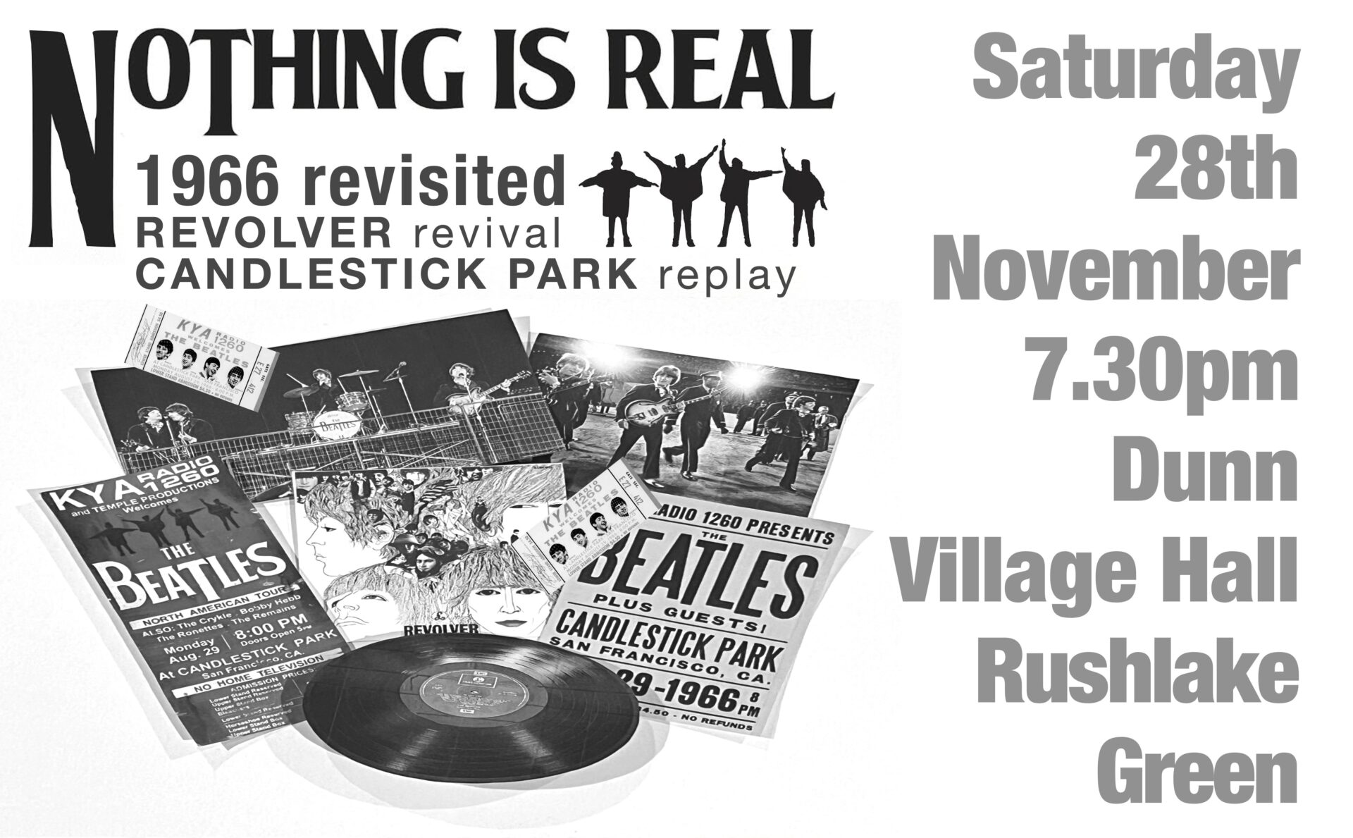 NOTHING IS REAL – 28TH NOVEMBER 2026